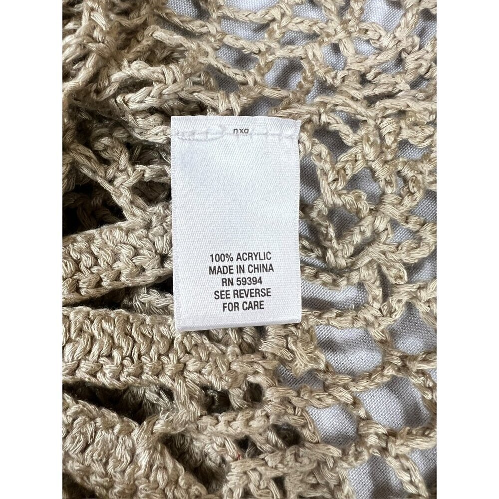 Roz & Ali Women's Tan Knitted Top - Picture 6 of 6